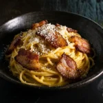 Receita de Spaghetti alla Carbonara Italiano com Guanciale B12