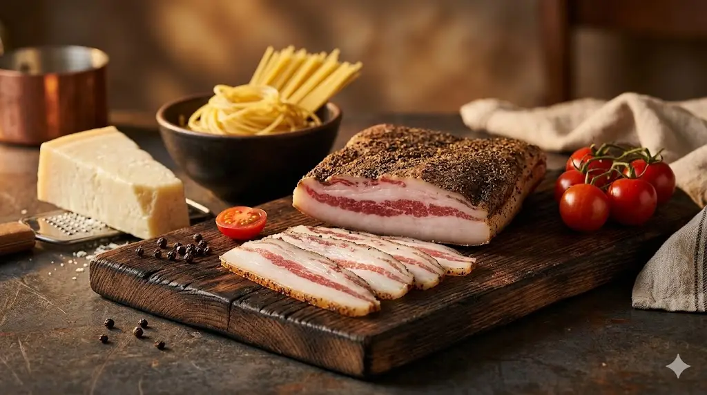 Receitas com guanciale artesanal B12 Charcutaria Goiânia
